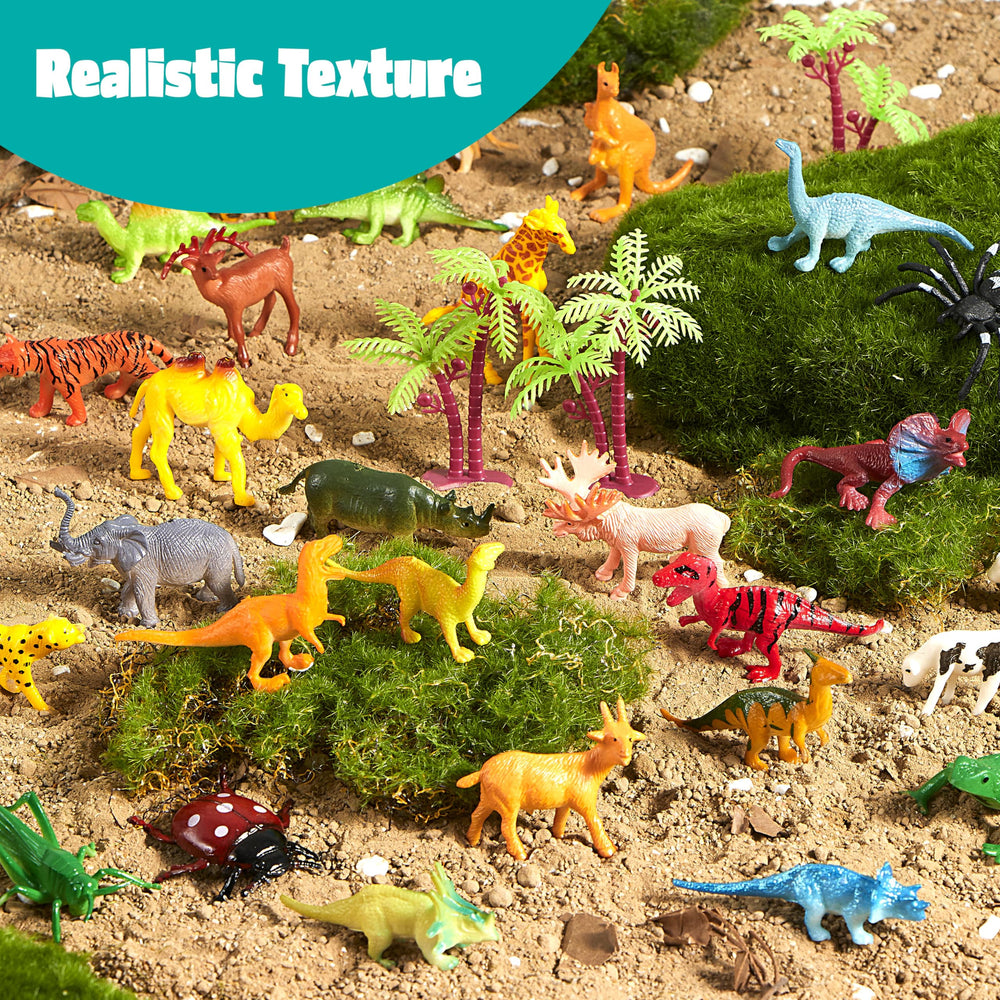 JOYIN farm animals kit aids pretend farming and sequencing play.