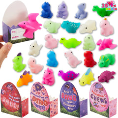 JOYIN adults relaxation with dino mochi toys during breaks and stress-free play.