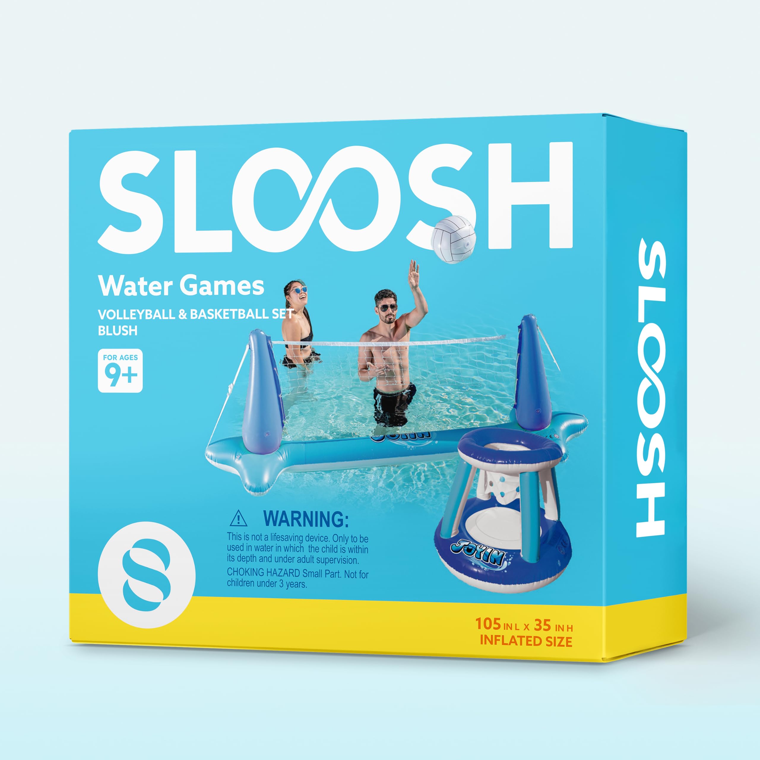 JOYIN all-in-one float set supports multiple games under sunny skies.