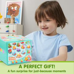 JOYIN Animal Cars t-rex — dinosaur car for imaginative play and early learning.