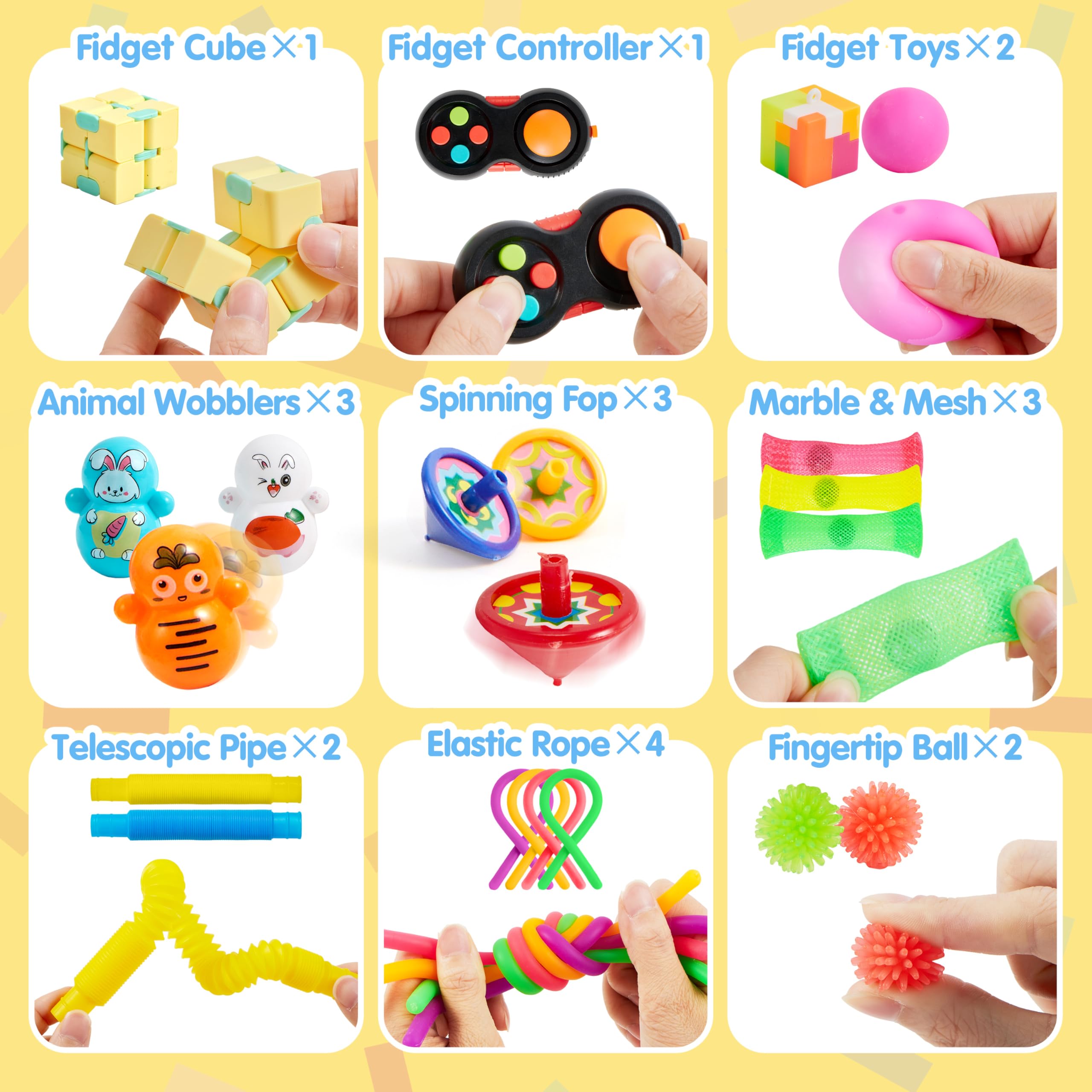 JOYIN animal poppers and wobblers for classroom rewards and play.