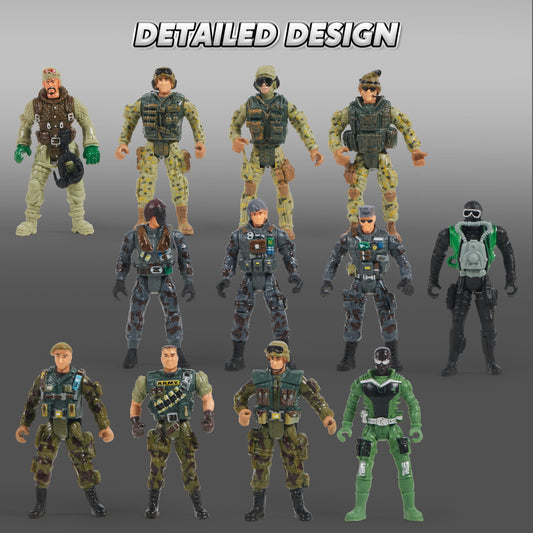 JOYIN army playset weapon gear accessories ready for action-packed play