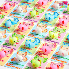 JOYIN axolotl mochi squishy pink design for classroom exchanges and playful stress relief