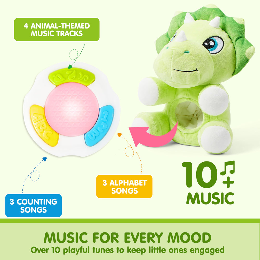 JOYIN baby holding soft plush for easy grip and safe exploration.