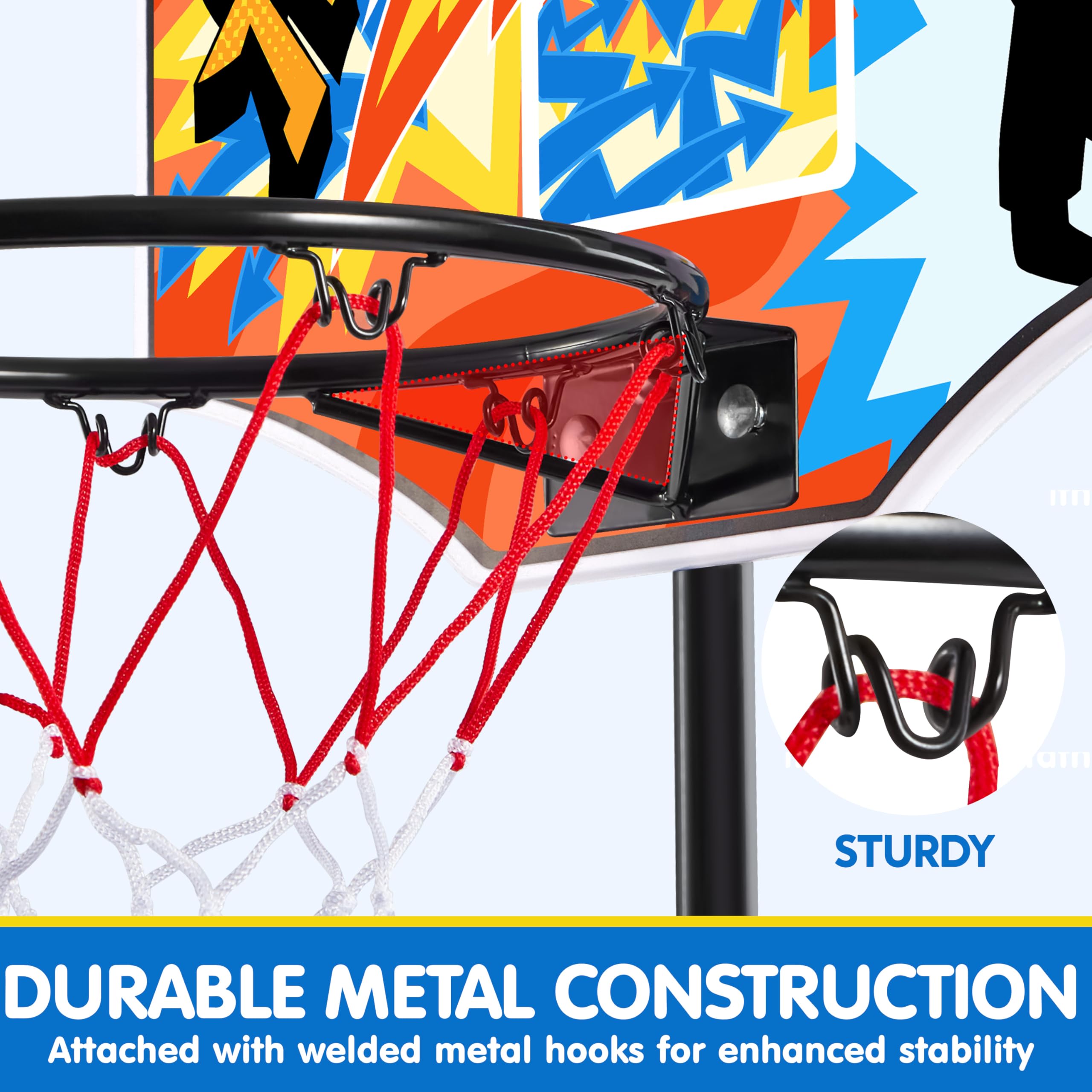 JOYIN includes inflatable balls and a pump for ready-to-play fun.
