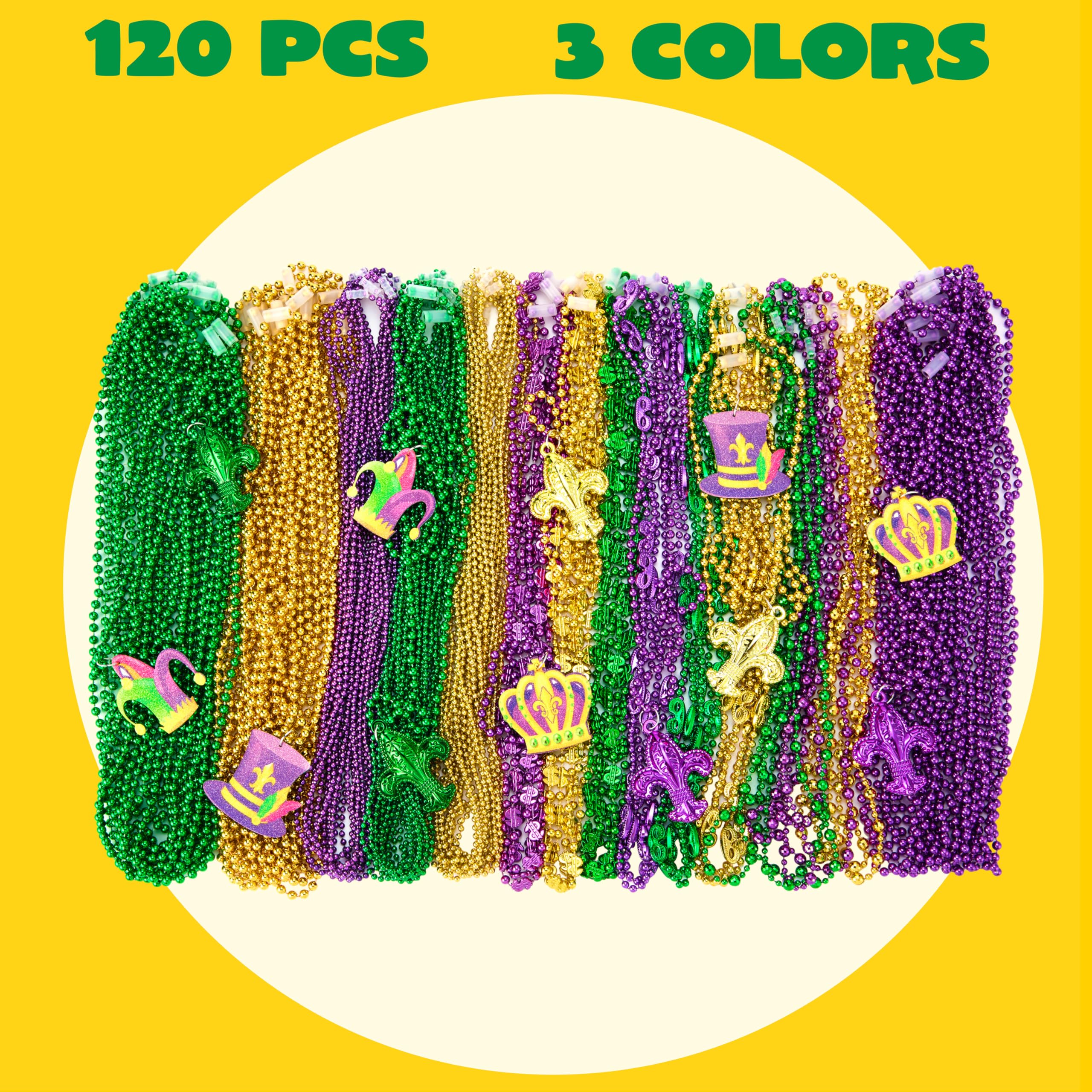 JOYIN beads with crown pendants for masquerade looks elevating style.
