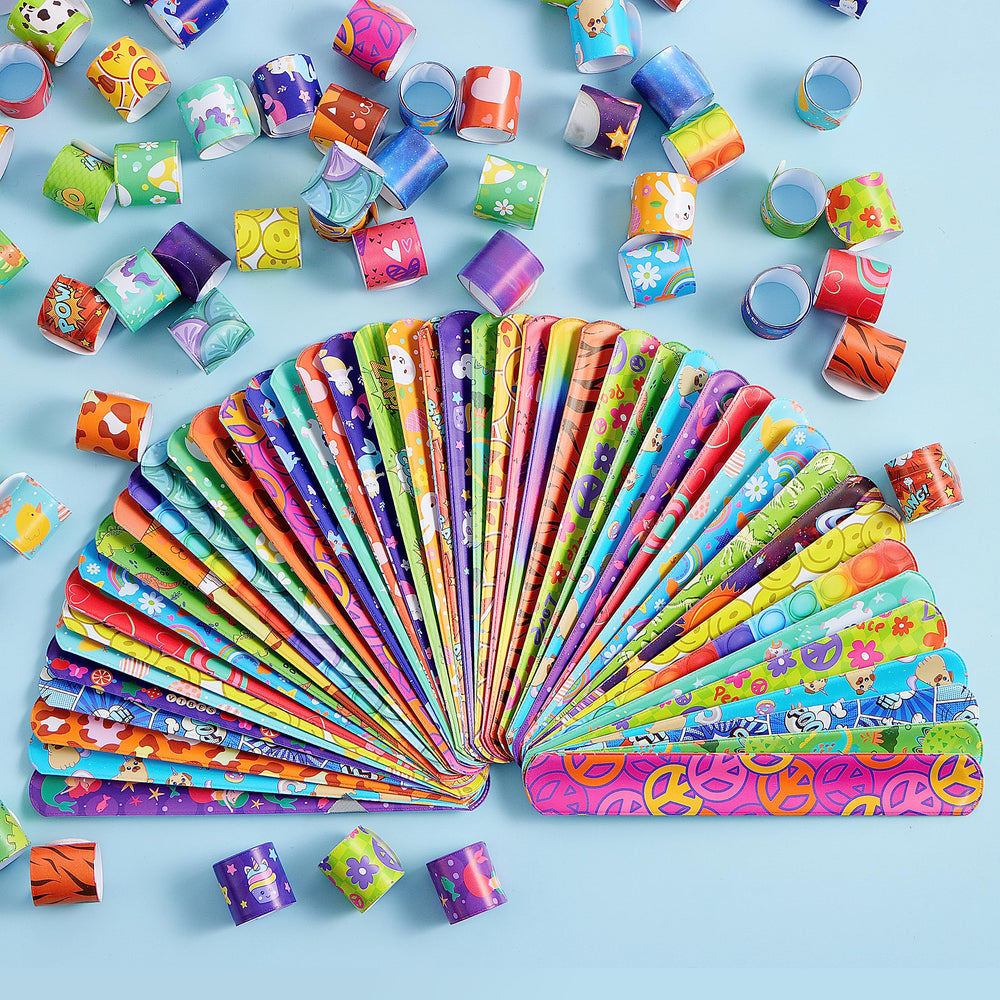 JOYIN bright color bracelets enhance decorations and goody bags at events.