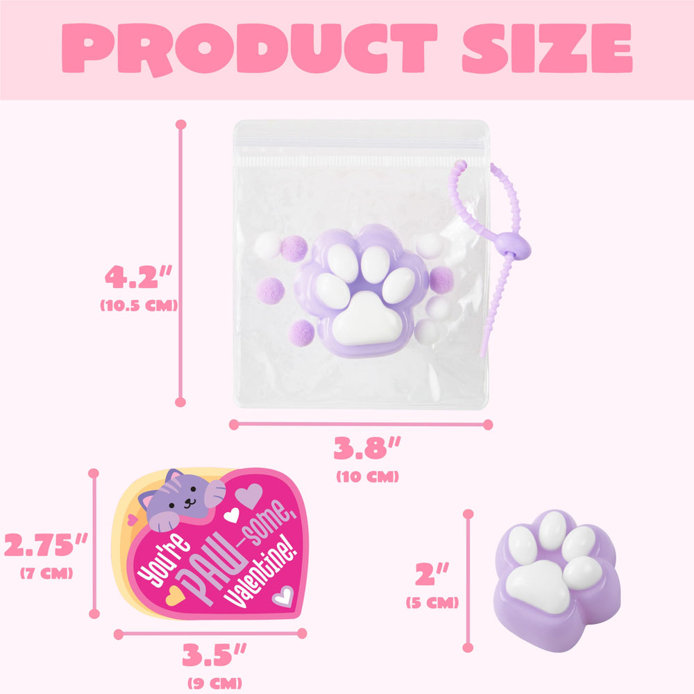 Bright colors and kitty paw design by JOYIN for kids.