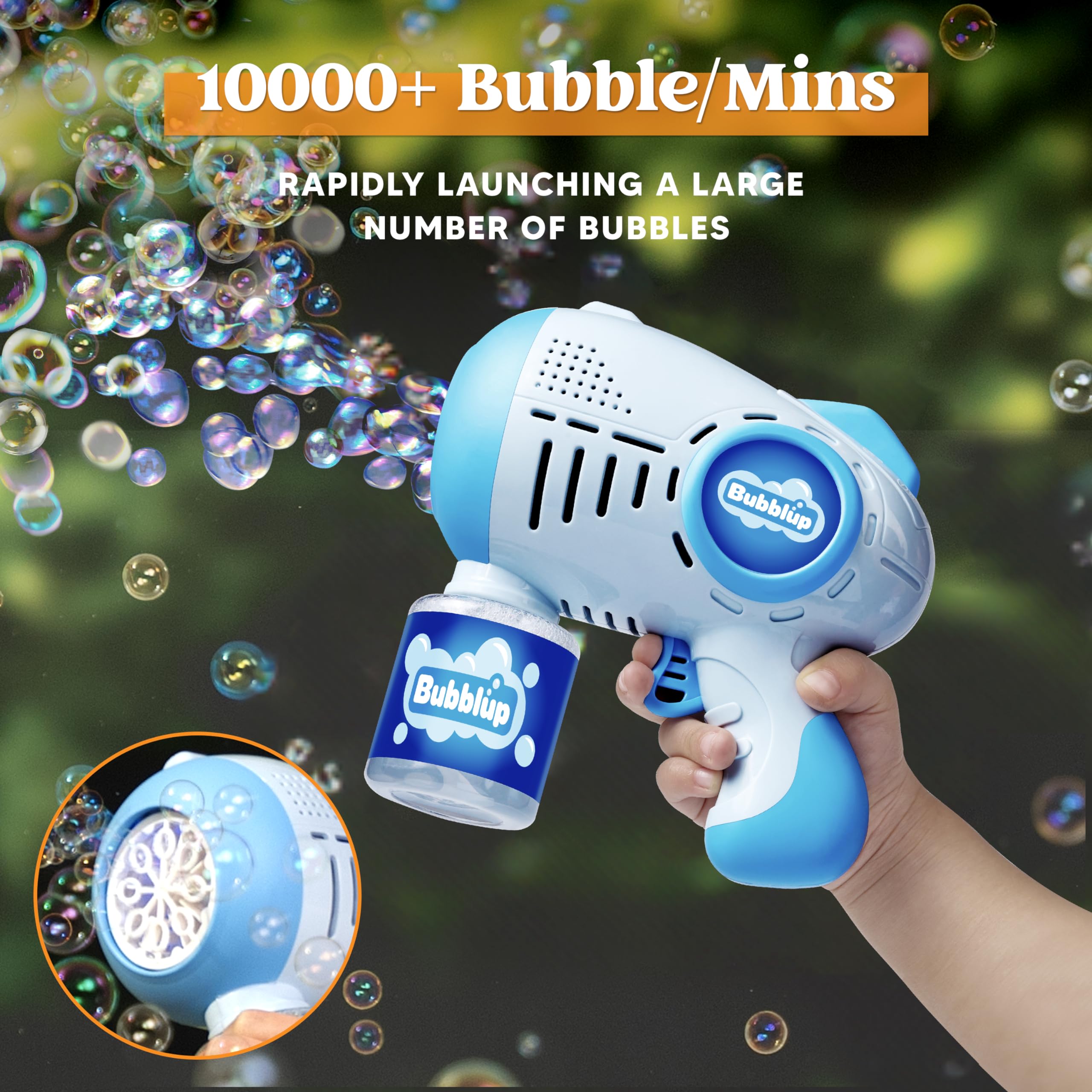 JOYIN four bottle solution pack keeps bubble action ready