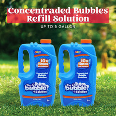 JOYIN bubble wand and machine compatible liquid for smooth bubble streams.