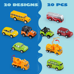 JOYIN bulldozer die-cast pull-back for construction-themed pretend play