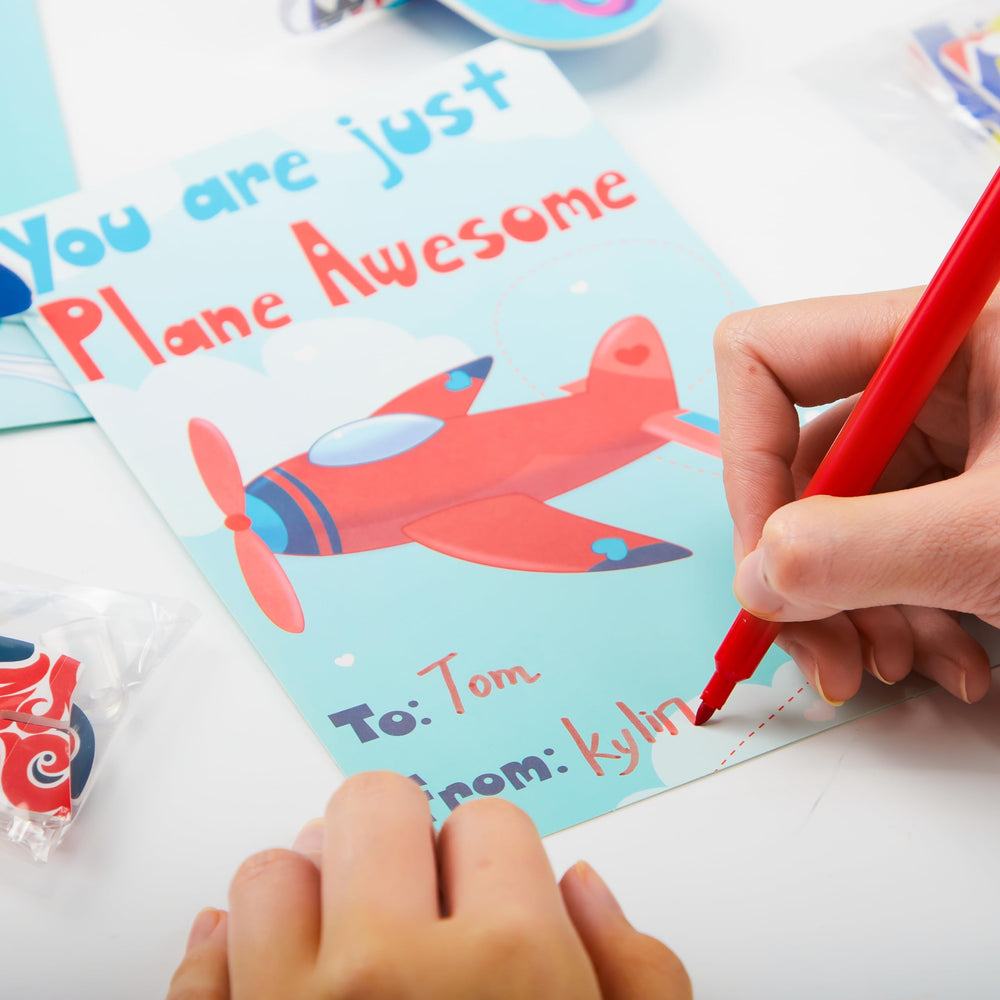 JOYIN card greeting design 02, friendly valentine messages for classroom use.