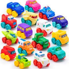 JOYIN cartoon cars bath toy set enables safe water play