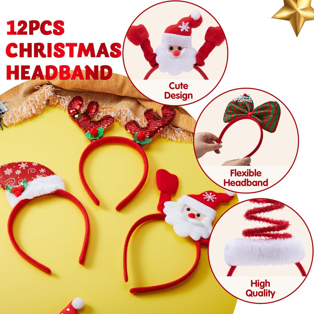 JOYIN Springy Santa headband adds playful vibe to events