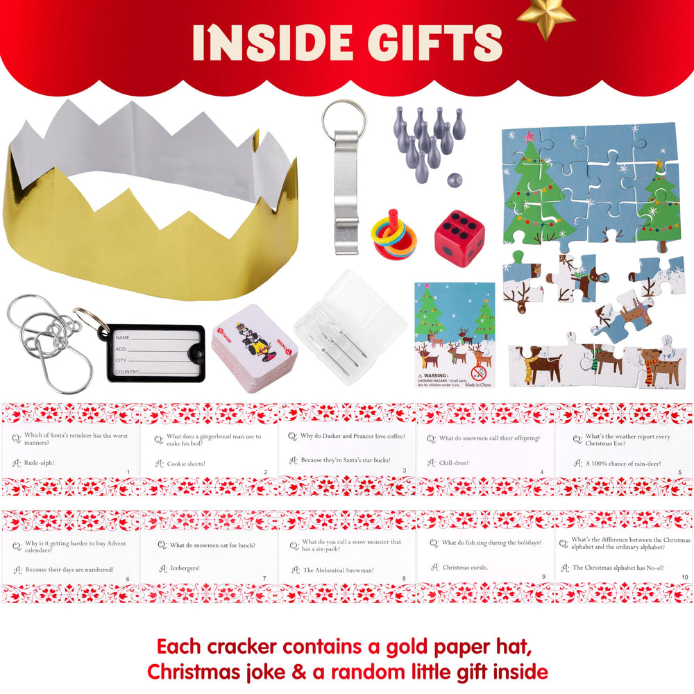 JOYIN no-snap party favor gift-inside reveals a fun surprise for guests
