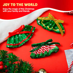 JOYIN Christmas party scene featuring three skirts for dolls