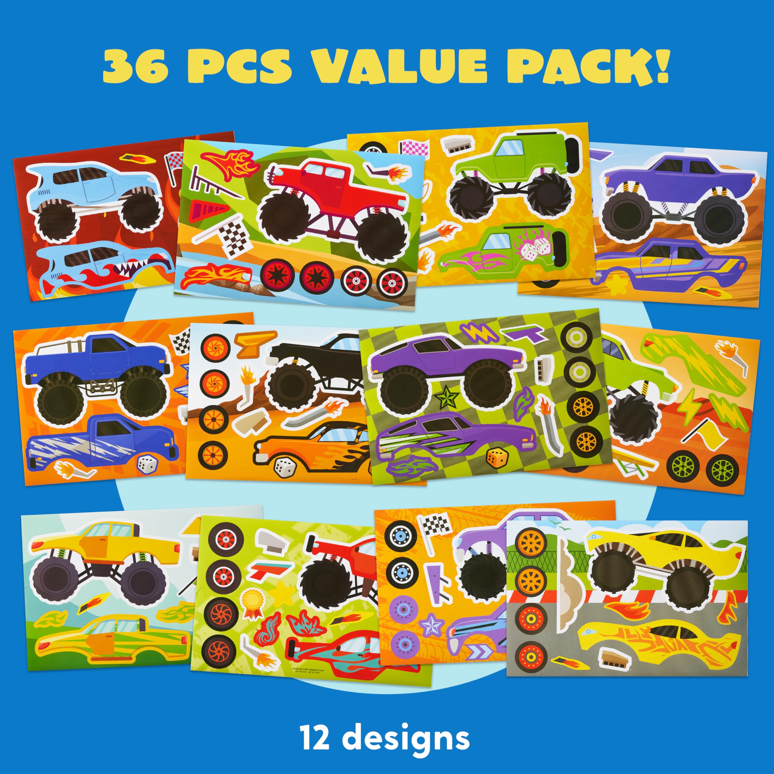 JOYIN Classroom-crafts stickers collection inspires group projects and creative play.