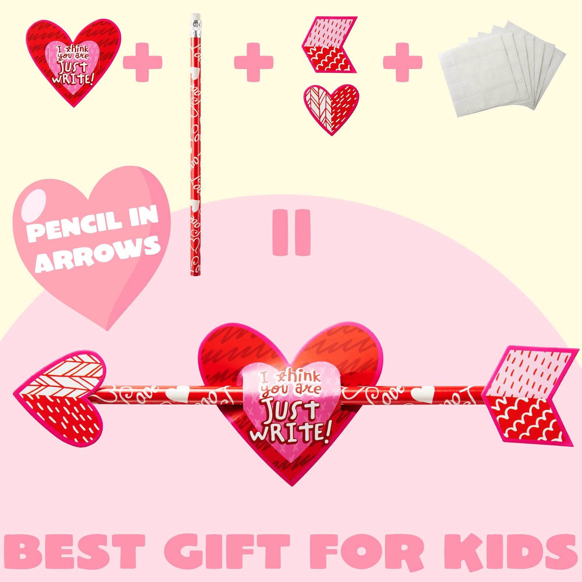 JOYIN classroom gift exchange ideas with arrow pencils.