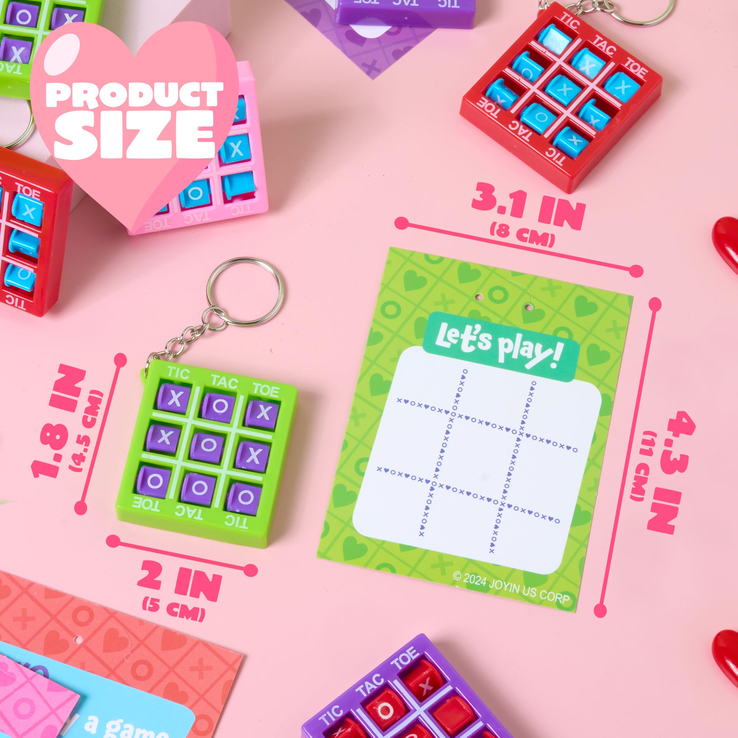 JOYIN classroom prizes with cards and keychains for teachers