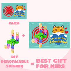 JOYIN classroom prize scene featuring portable spinners