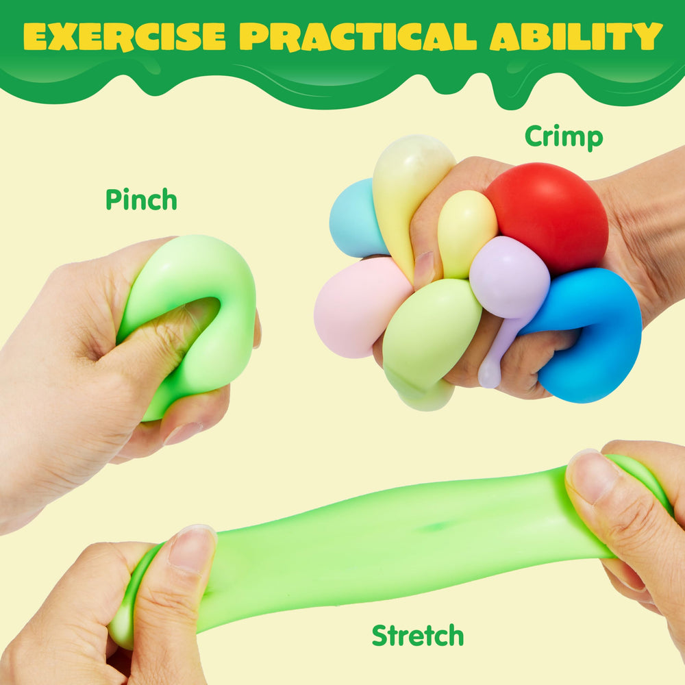 JOYIN classroom prizes featuring colorful stress balls spark engagement in kids.