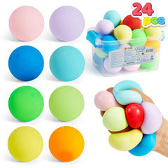 JOYIN sensory ball close-up shows soft texture ideal for squeeze-and-release relief.