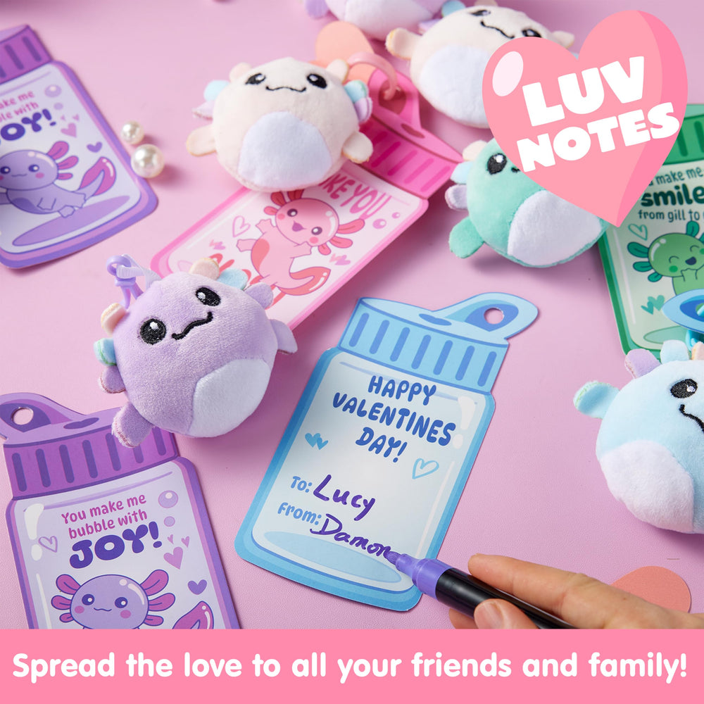JOYIN colorful axolotl design sparks playful vibes for kids' school days