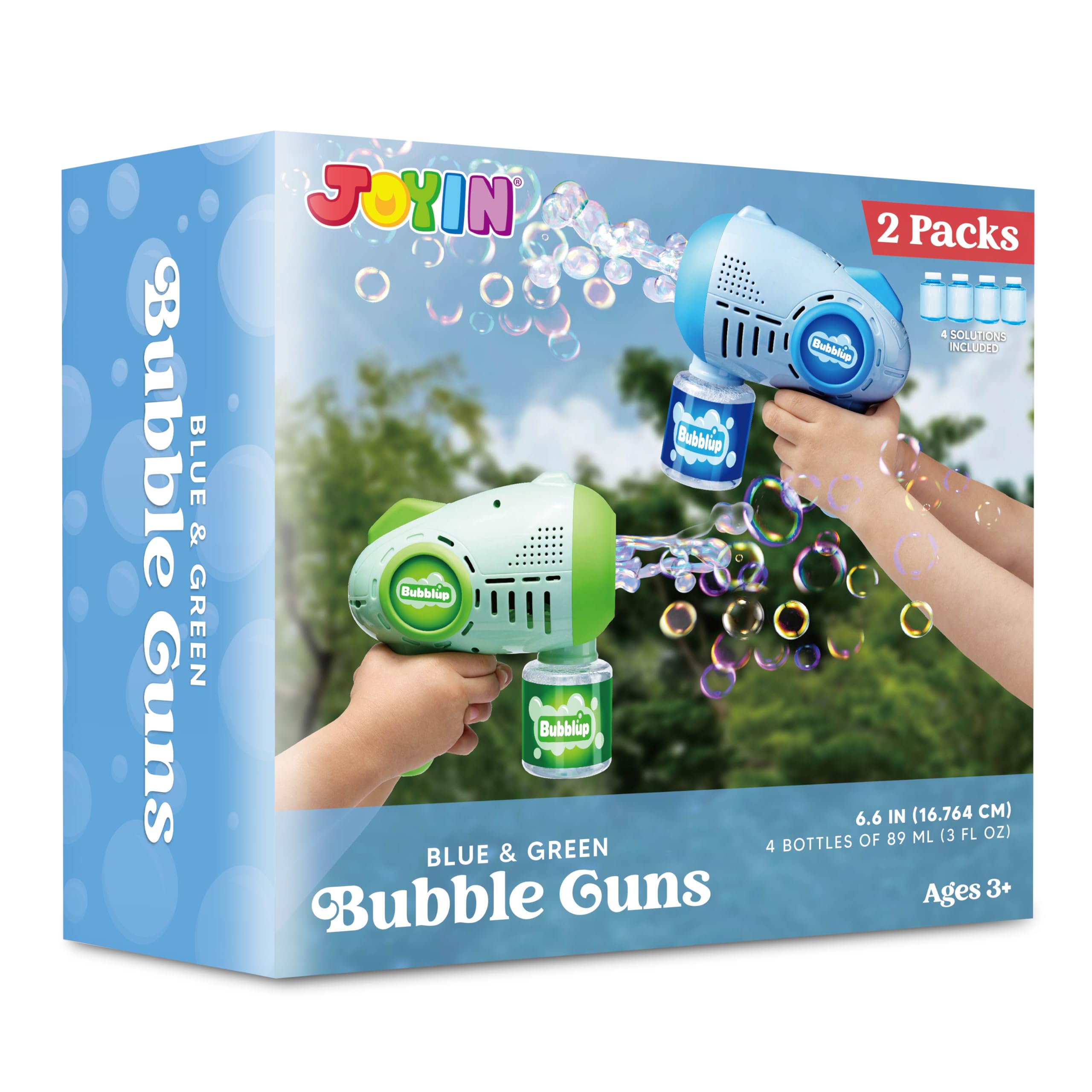 JOYIN colorful bubble toys in blue, green, yellow