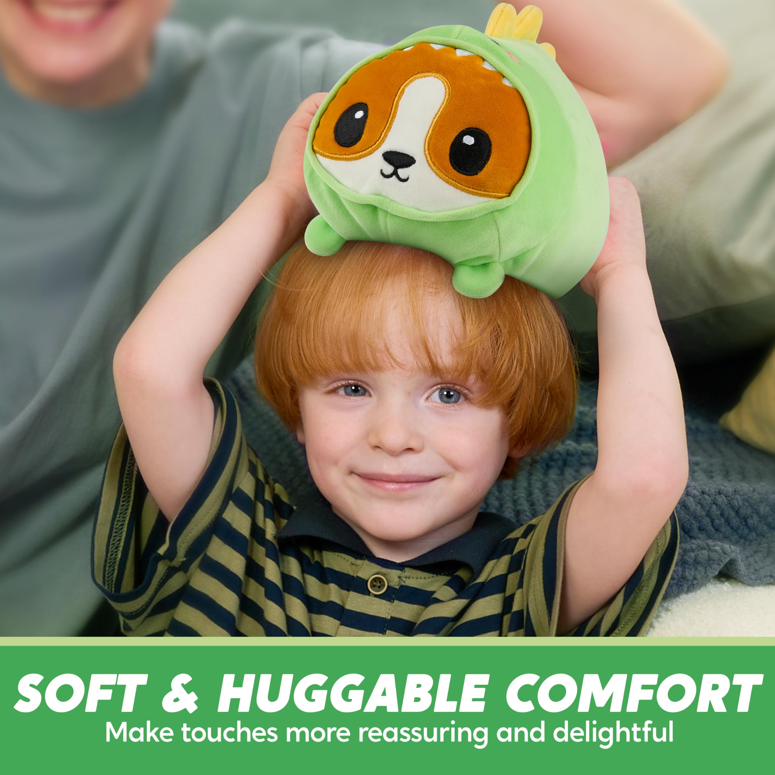 JOYIN Corgisaur plush gift-ready packaging, ideal surprise for birthdays.
