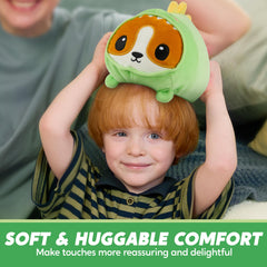 JOYIN Corgisaur plush gift-ready packaging, ideal surprise for birthdays.