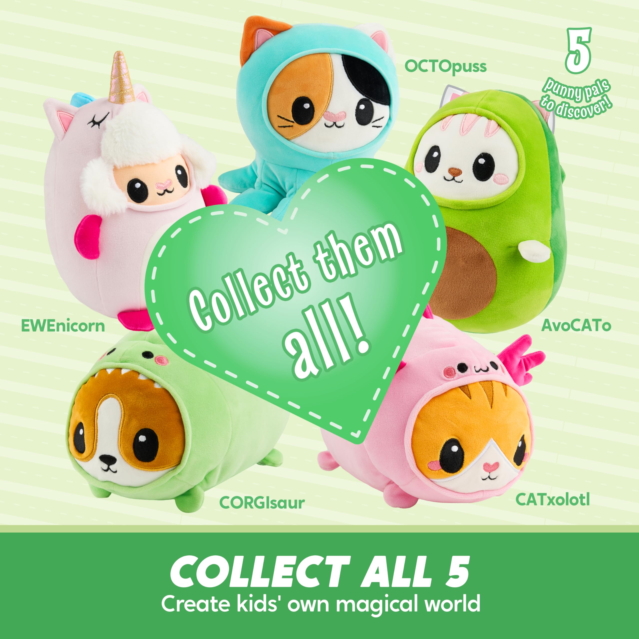 JOYIN Corgisaur plush lying-down pose, perfect nap pillow for relaxation.