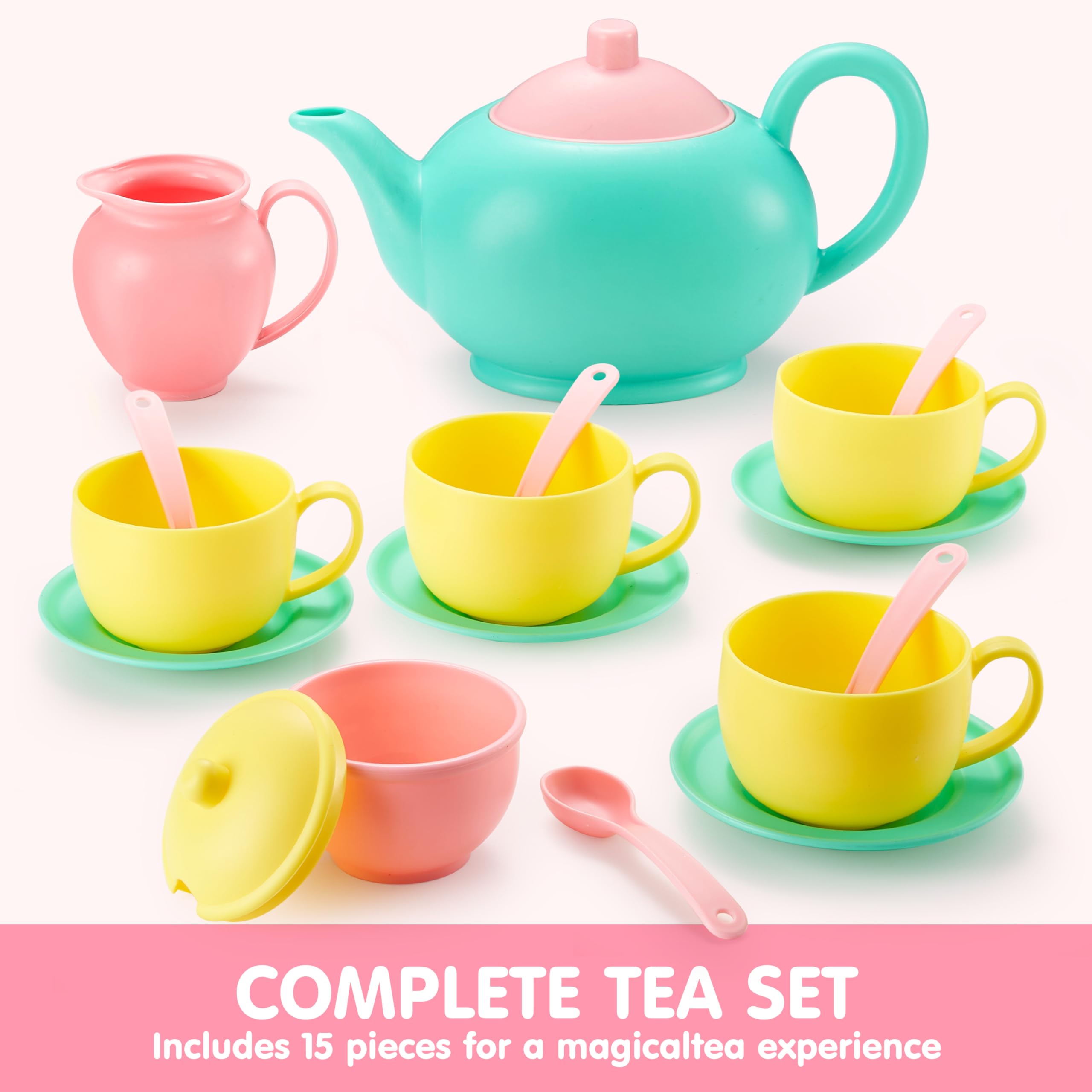 JOYIN creamers container adds realistic tea party details