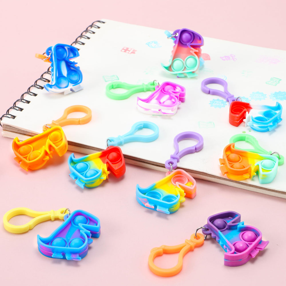 JOYIN dinosaour pop keychain safe versatile accessory for kids and adults