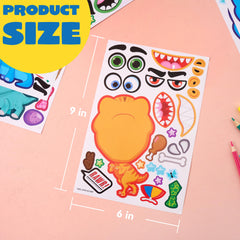 JOYIN colorful sticker sheets provide safe, kid-friendly room for creativity.