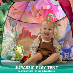 JOYIN dinosaur play tent invites imaginative play for kids indoors