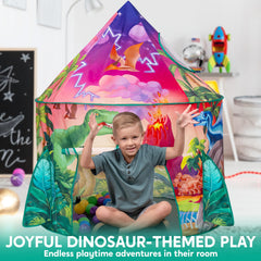 JOYIN dinosaur play tent designed for outdoor family adventures