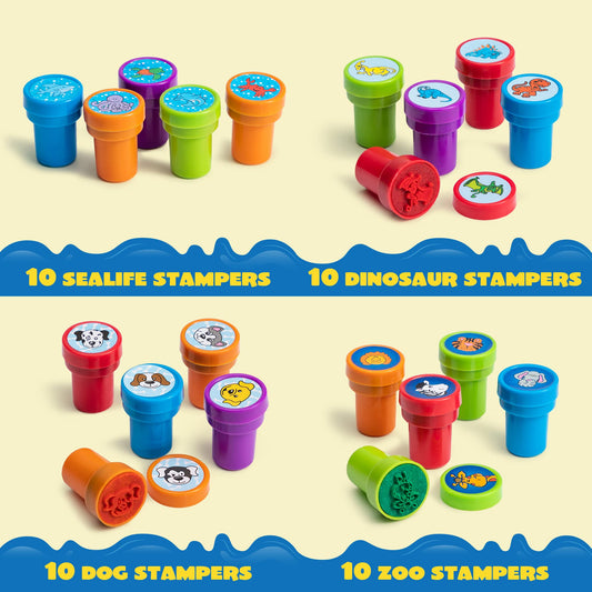 JOYIN dinosaur stamp design: boosts fun crafts and rewards