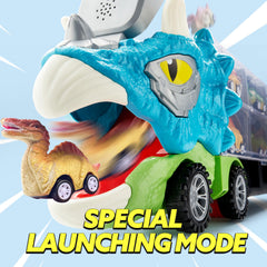 Joyin 13-in-1 set includes a helicopter and die-cast dinos for varied imaginative play.