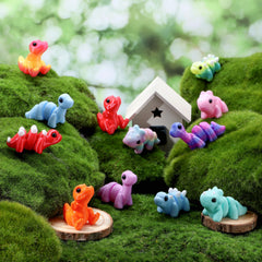 JOYIN triceratops yellow mini figure, versatile gift idea for party favors and stockings