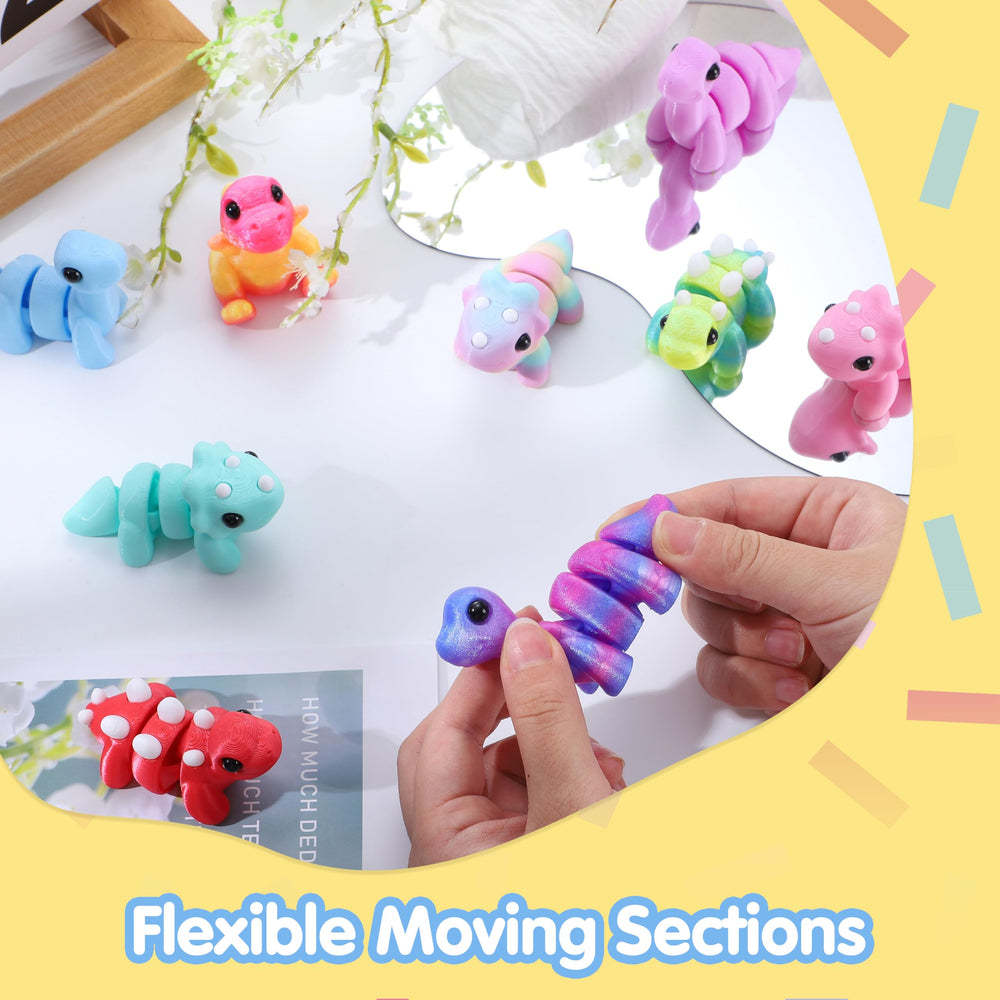 JOYIN tyrannosaurus blue mini figure, fun décor piece for desks or shelves