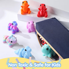 JOYIN tyrannosaurus red mini figure, ideal fidget toy for quiet focus at home