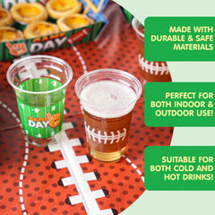 JOYIN disposable cups simplify cleanup after sports-inspired parties.
