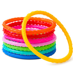 JOYIN Dive Circles red ring, high visibility underwater for easy retrieval and safe play.