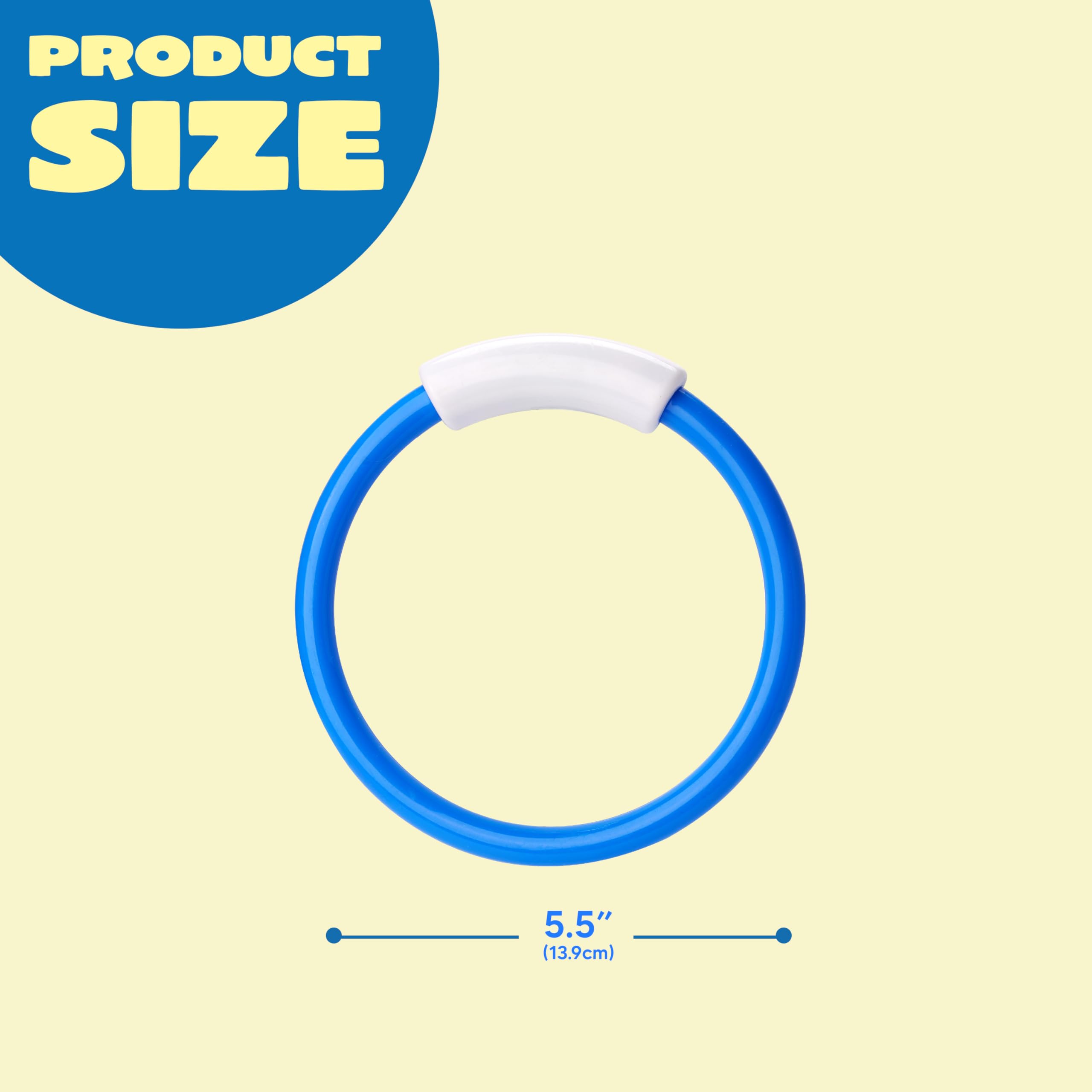 JOYIN Dive Rings promote active play and swimming skill development