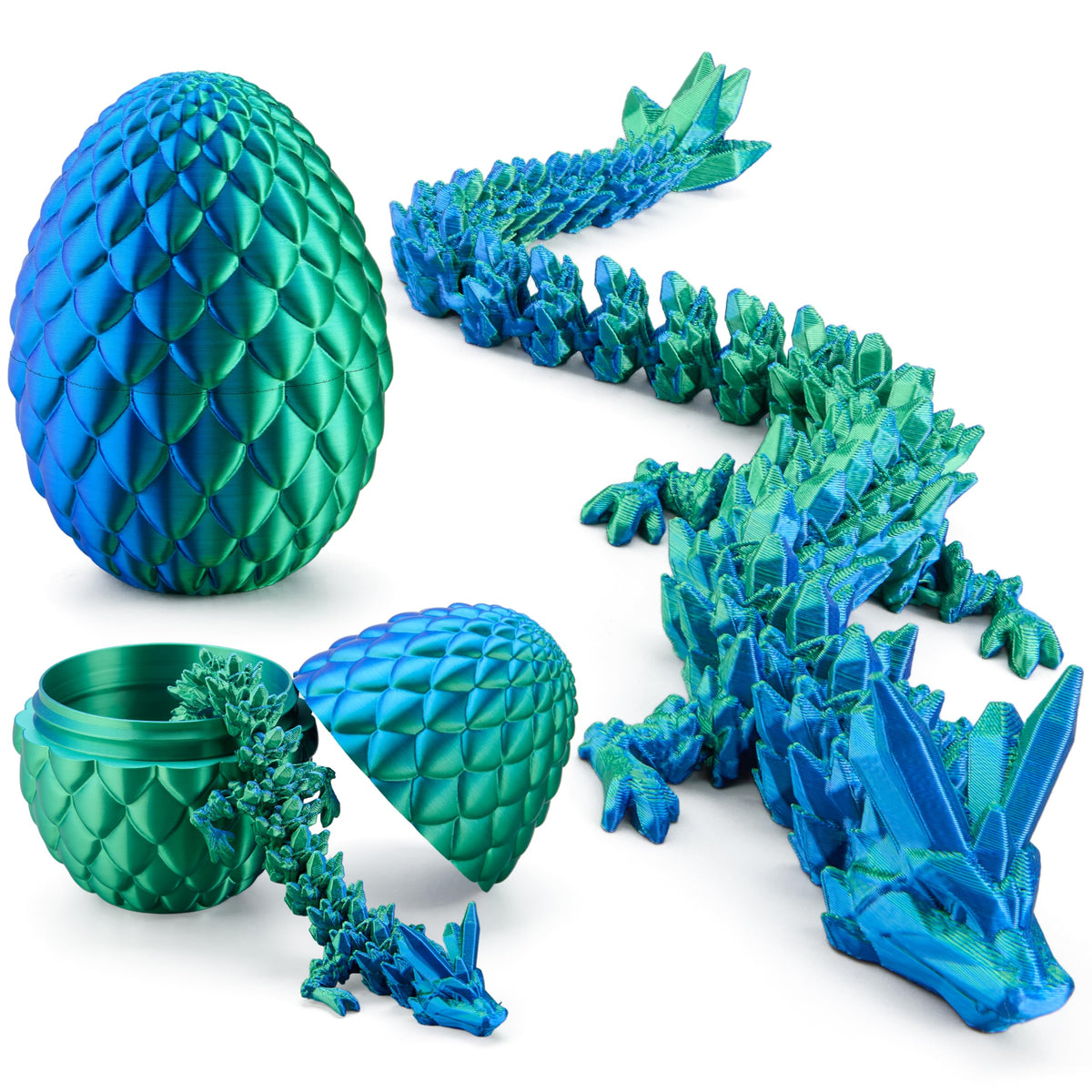 JOYIN dragon egg outer shell with lifelike scales for display.
