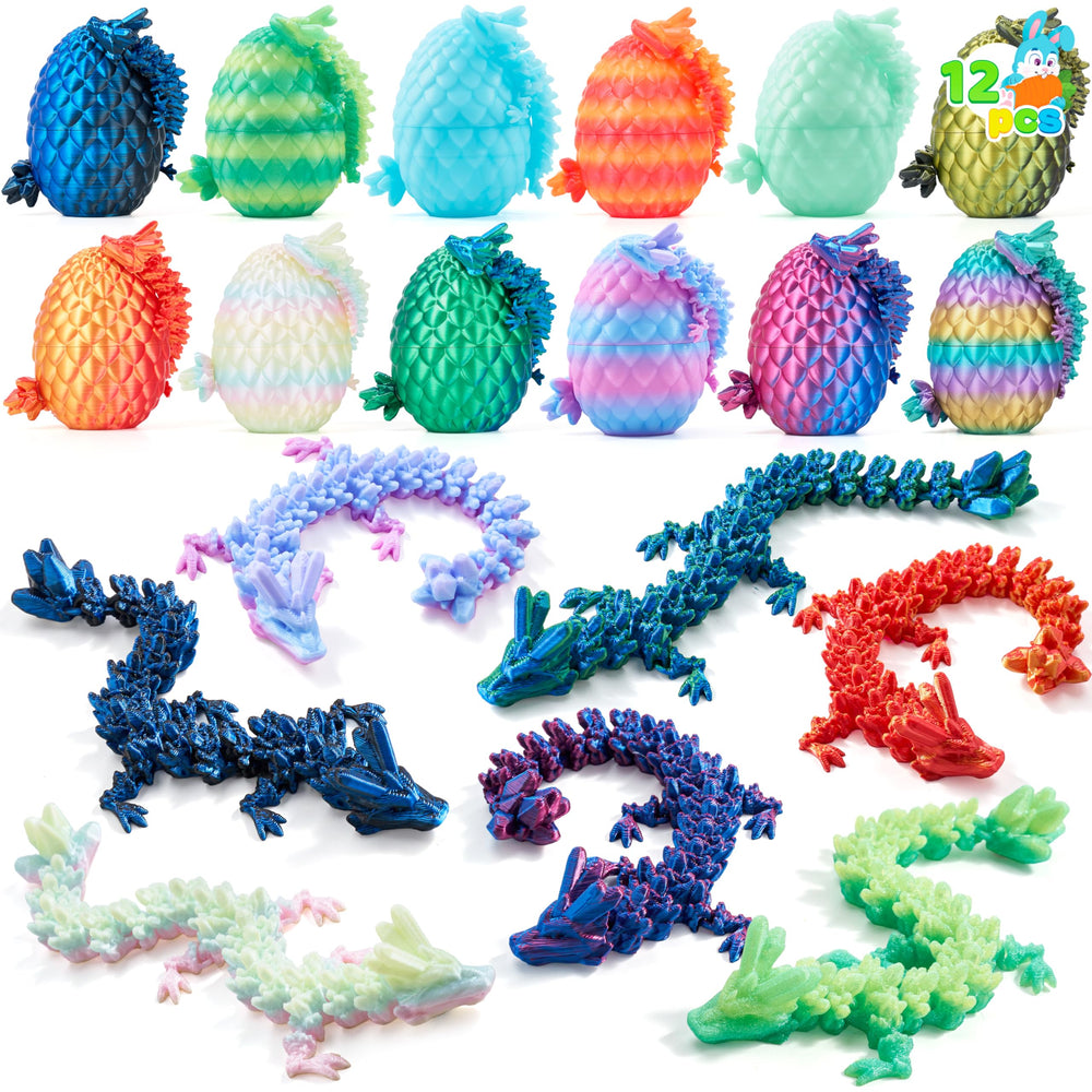JOYIN dragon eggs colorful inside pack promotes Easter fun and surprise