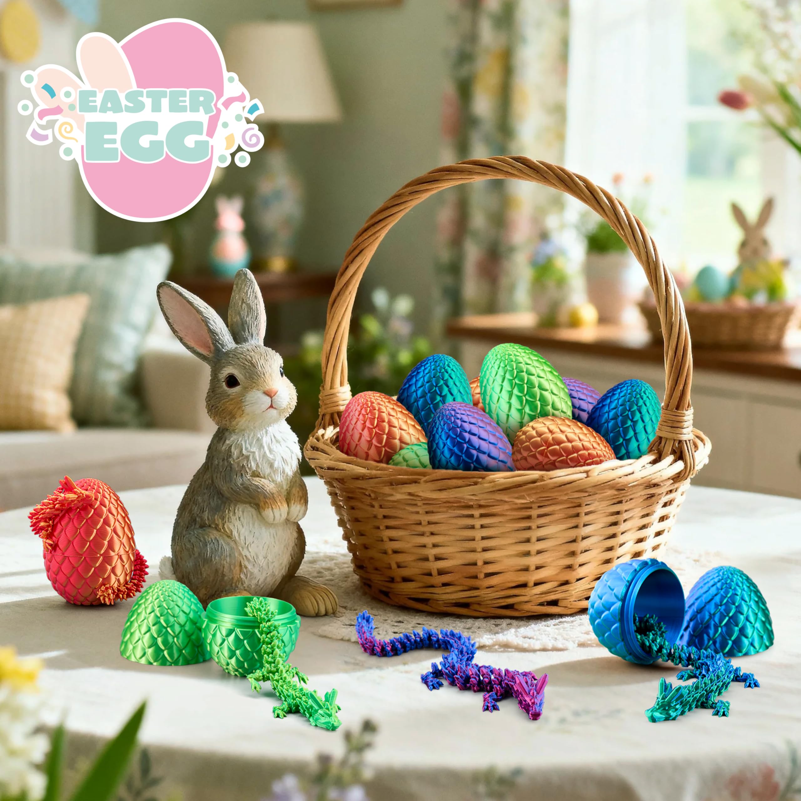 JOYIN dragon eggs Easter party decor adds festive drama with dragon eggs.