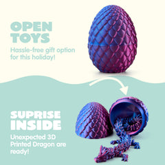 JOYIN dragon eggs green laser egg features realistic scales for tactile discovery.