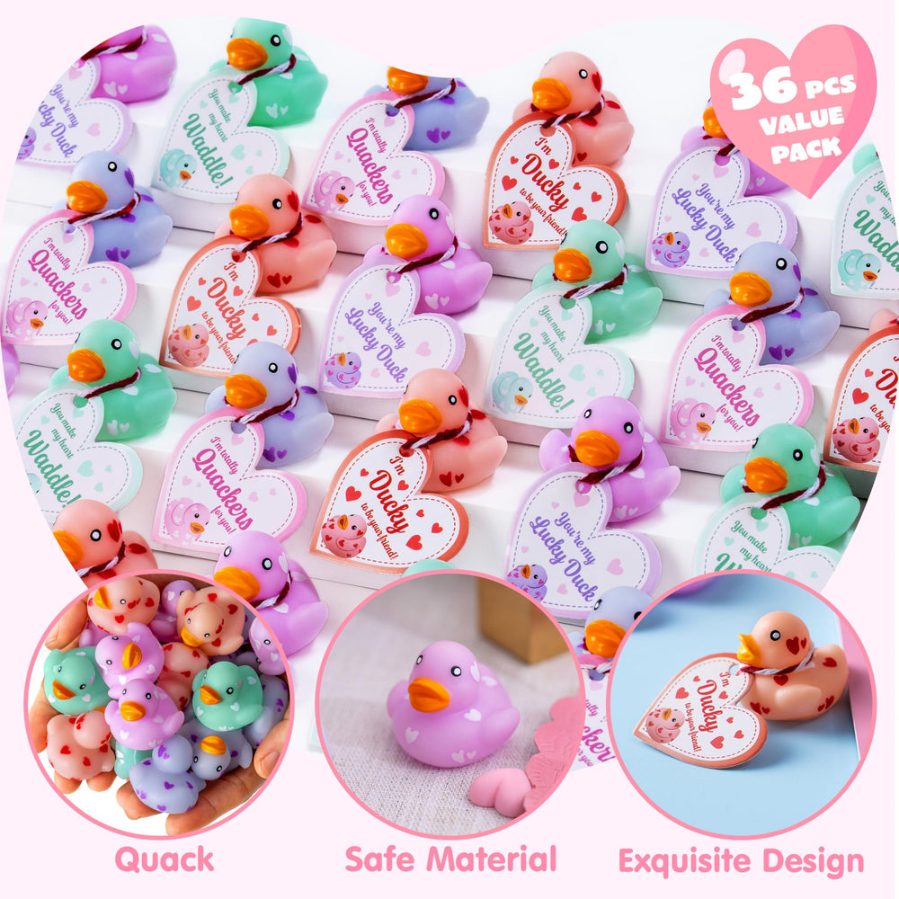 JOYIN mini ducks for desk decoration and party favors.