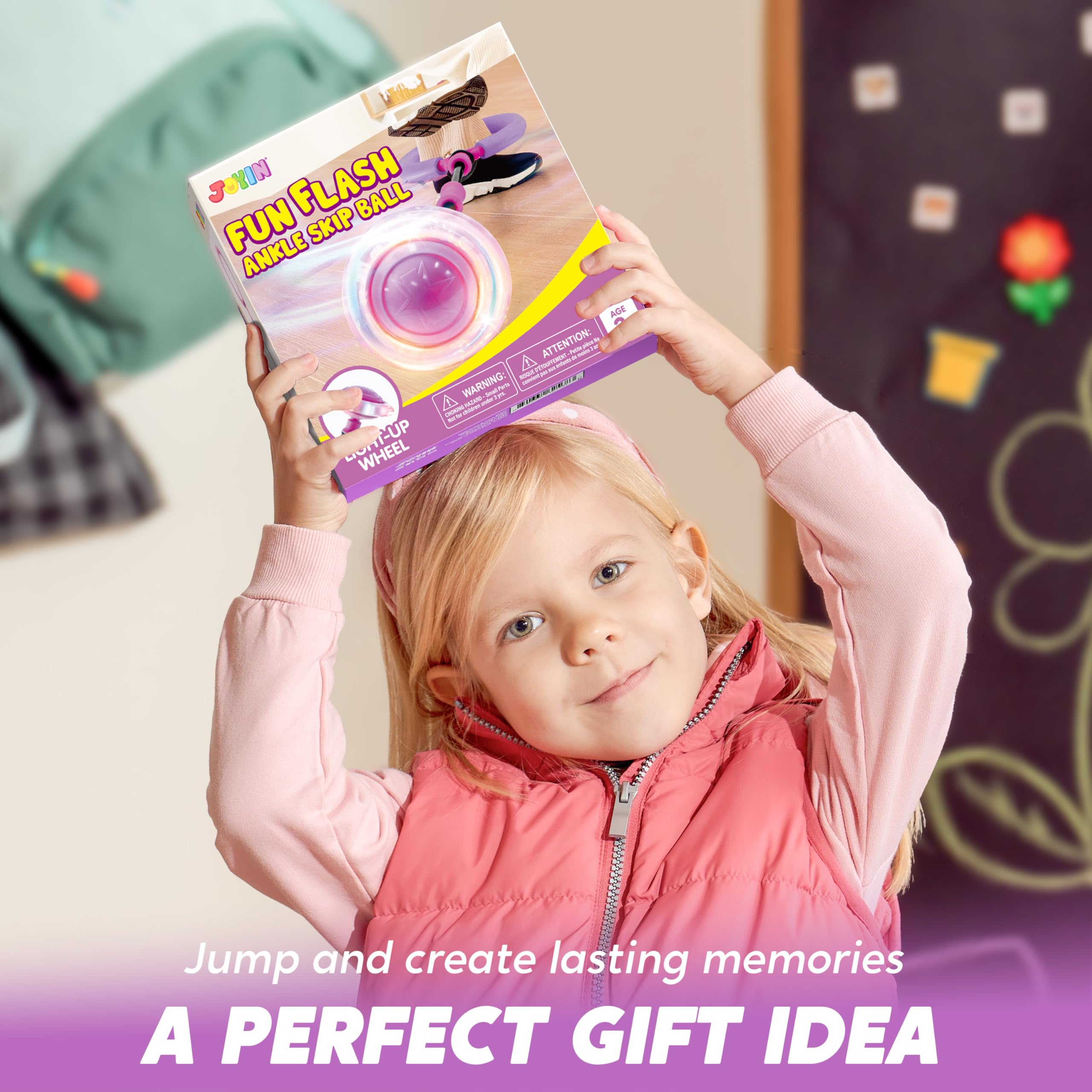 JOYIN Durable PP and PVC build withstands active use.